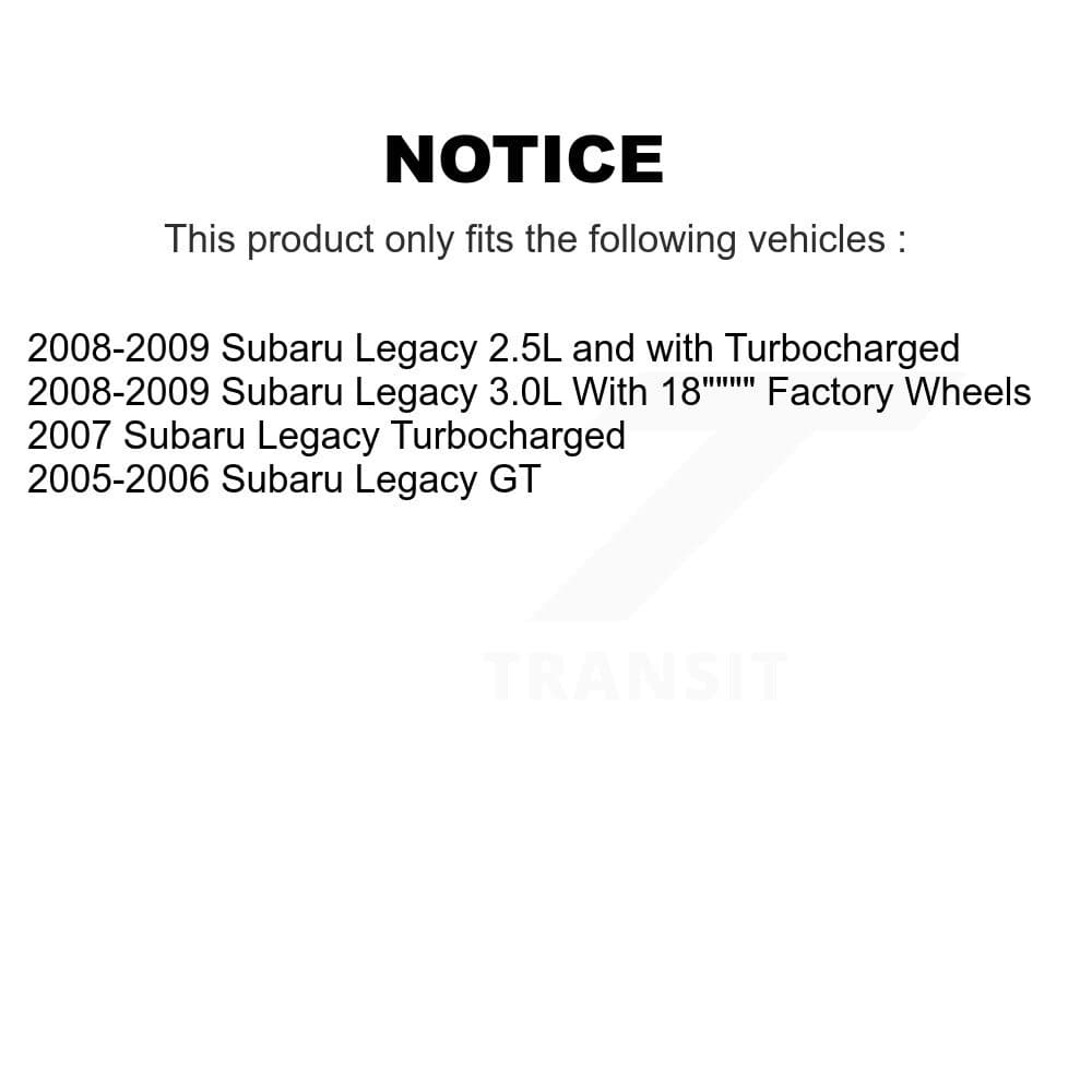 Transit Auto - K8A-100761 - Rear Disc Brake Kits image 19