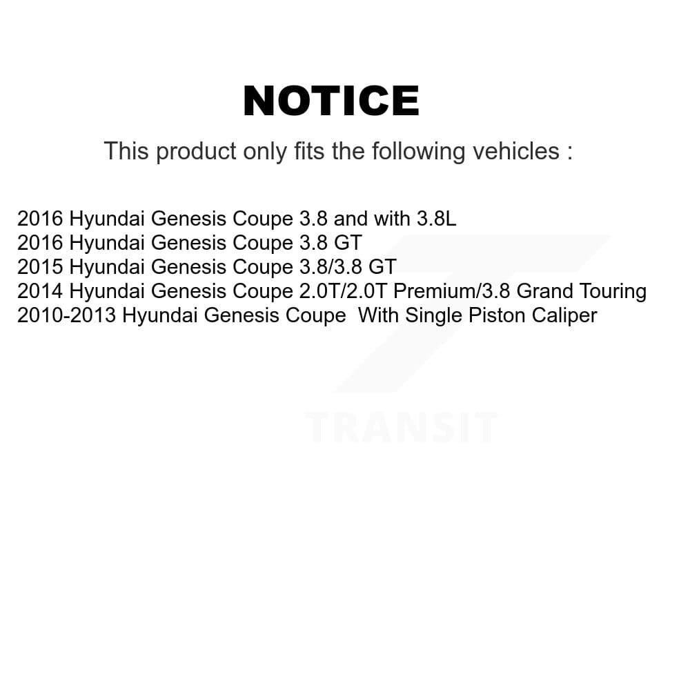 Transit Auto - K8A-100813 - Rear Disc Brake Kits image 19