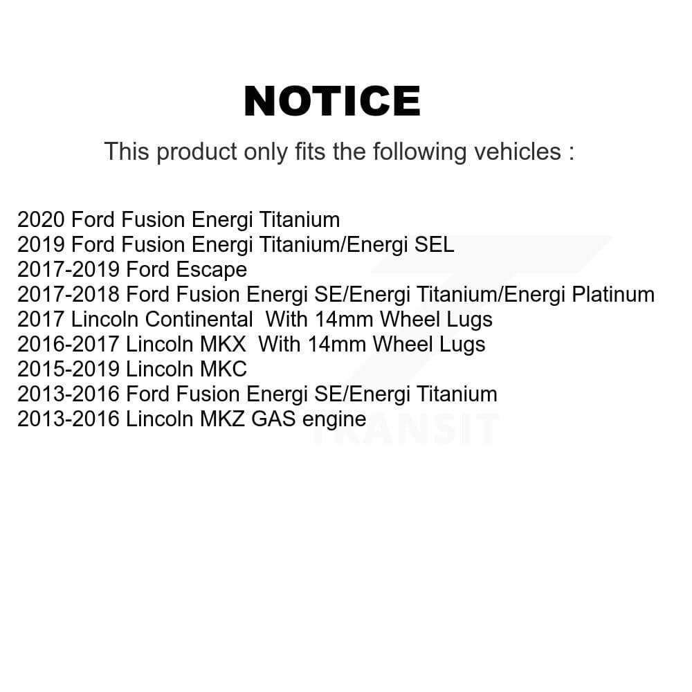 Transit Auto - K8A-100863 - Rear Disc Brake Kits image 18