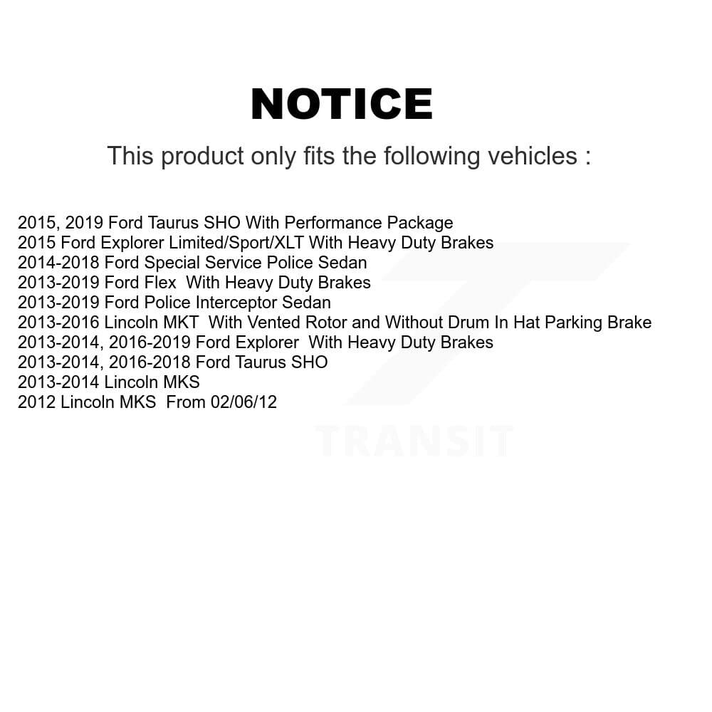 Transit Auto - K8A-100901 - Rear Disc Brake Kits image 19