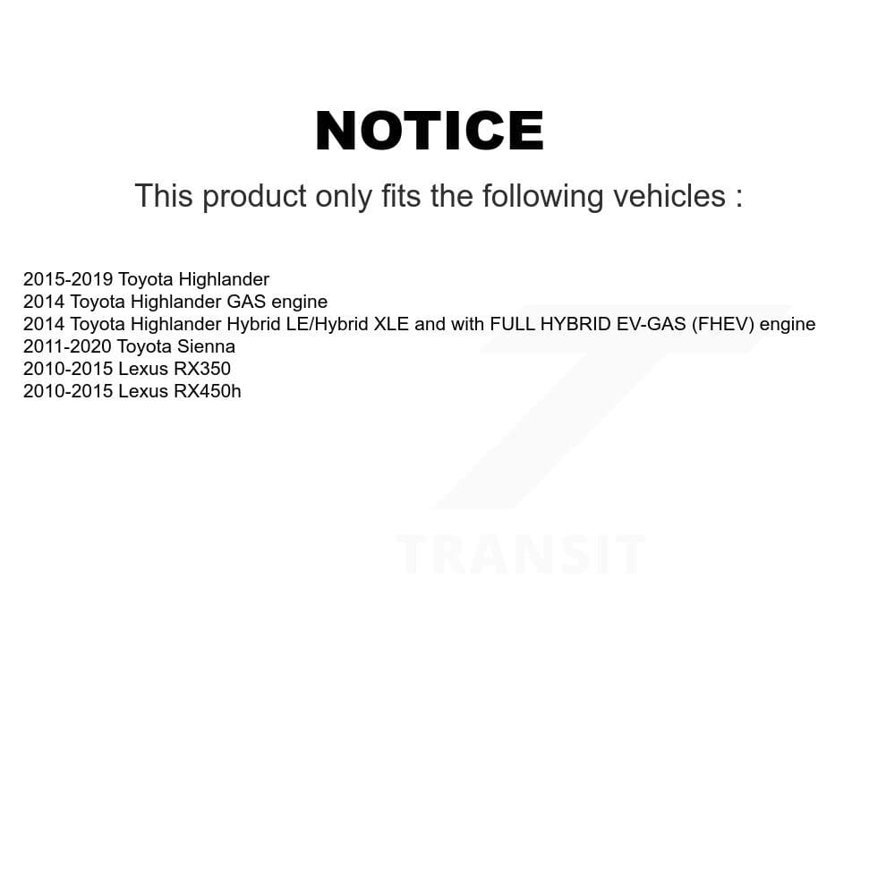 Transit Auto - K8A-100905 - Rear Disc Brake Kits image 19