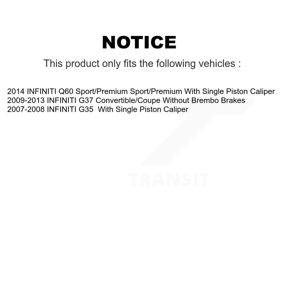 Transit Auto - K8A-100945 - Rear Disc Brake Kits image 19