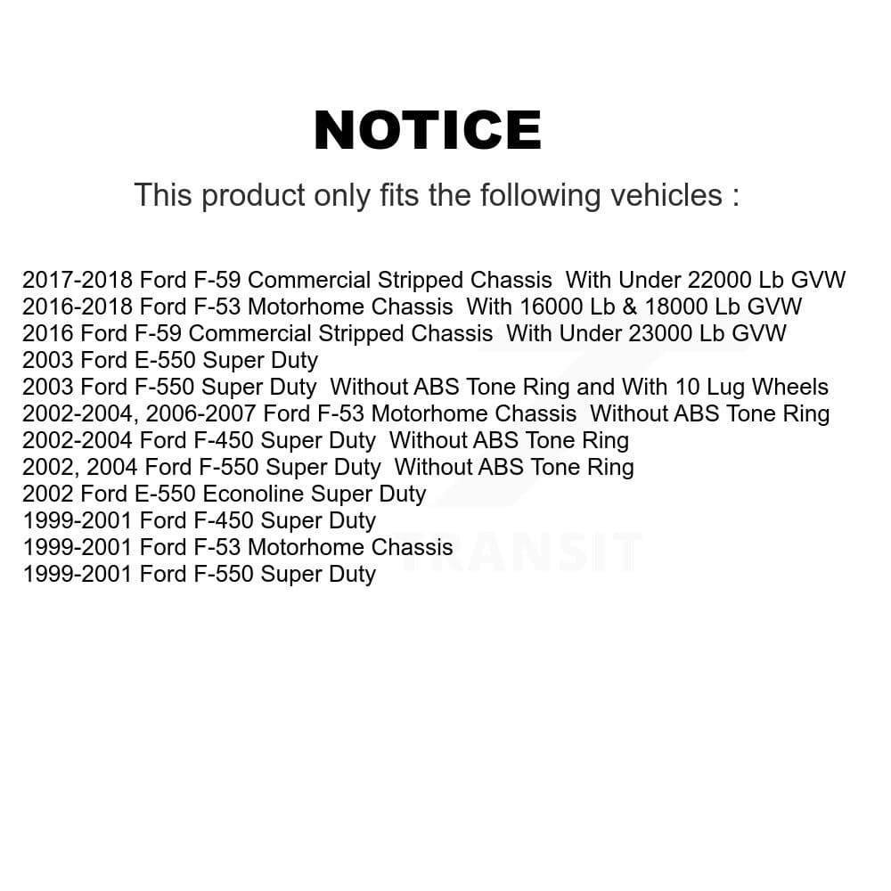 Transit Auto - K8A-100952 - Rear Disc Brake Kits image 19