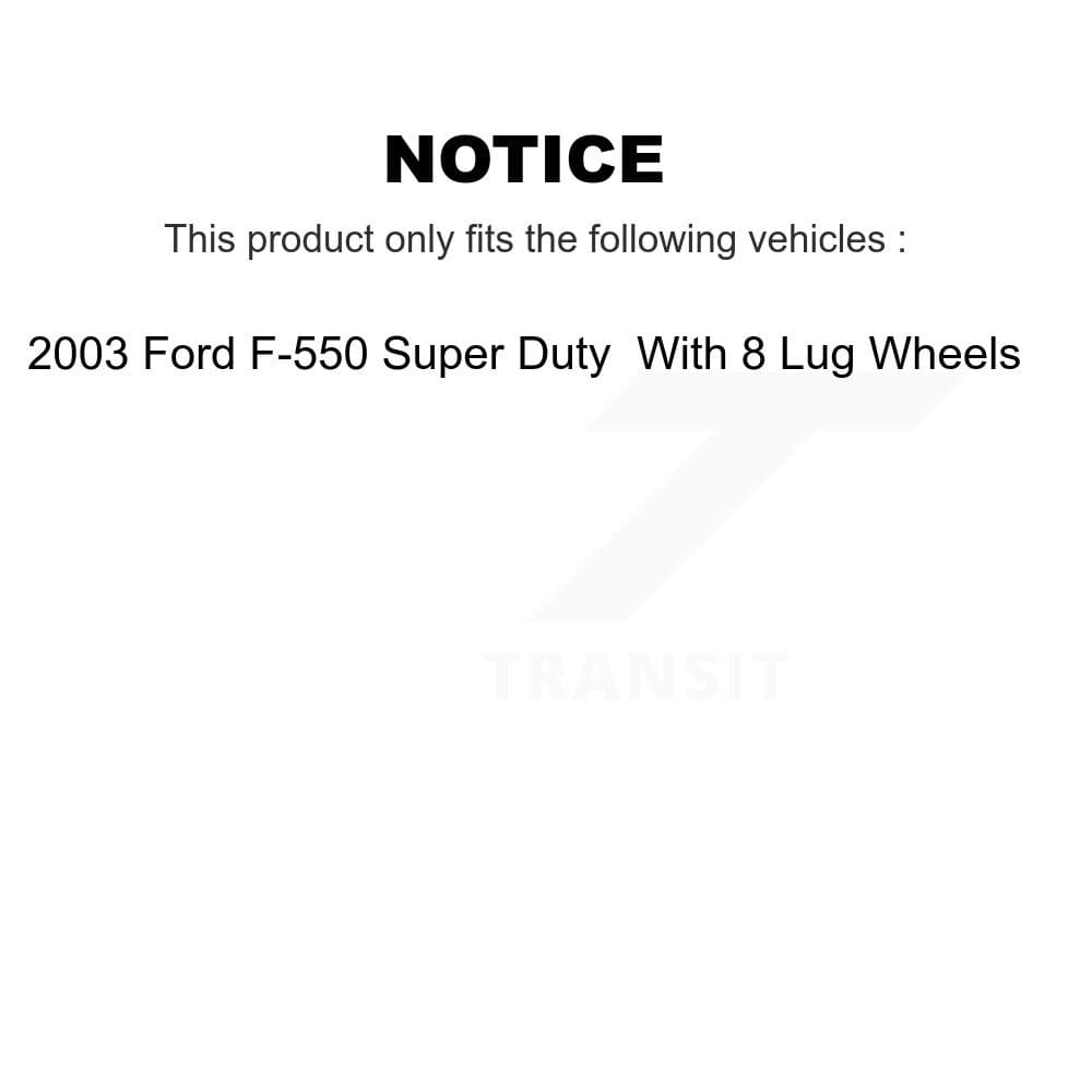 Transit Auto - K8A-100956 - Rear Disc Brake Kits image 19