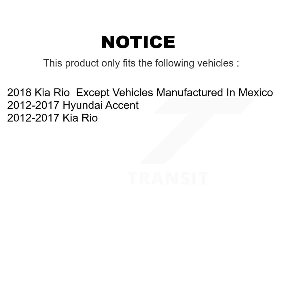 Transit Auto - K8A-100977 - Rear Disc Brake Kits image 19