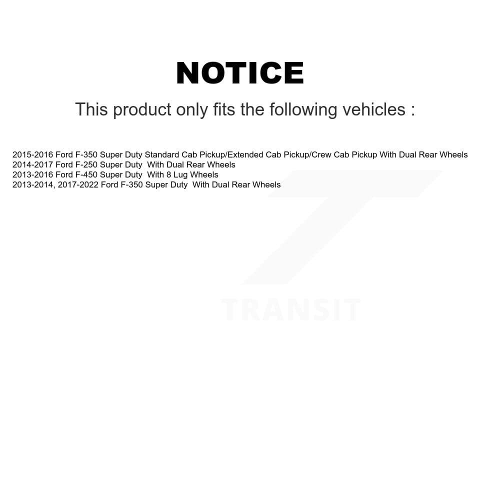 Transit Auto - K8A-101063 - Rear Disc Brake Kits image 19