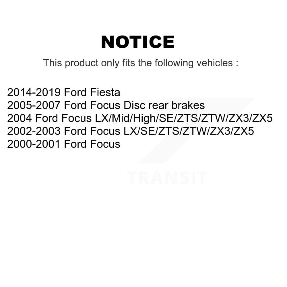 Transit Auto - K8A-101111 - Rear Disc Brake Kits image 19