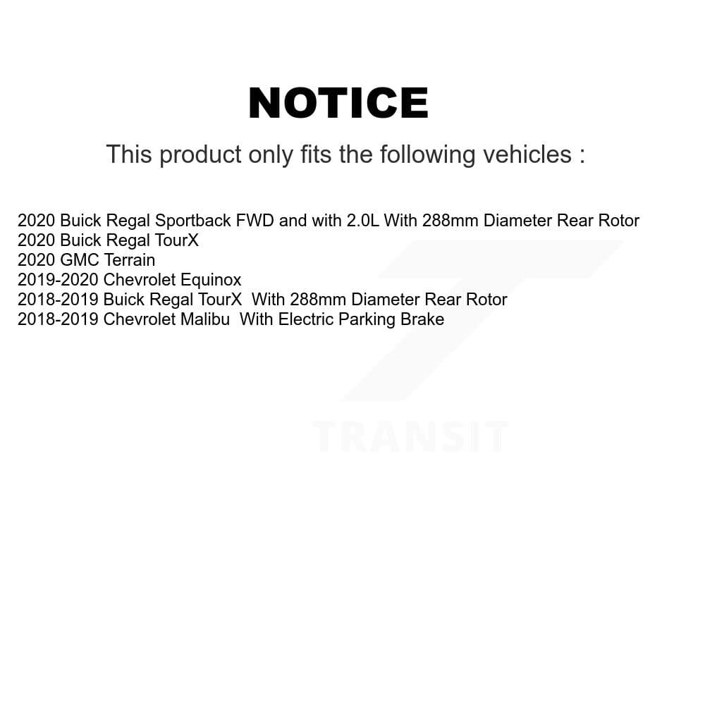 Transit Auto - K8A-101234 - Rear Disc Brake Kits image 19