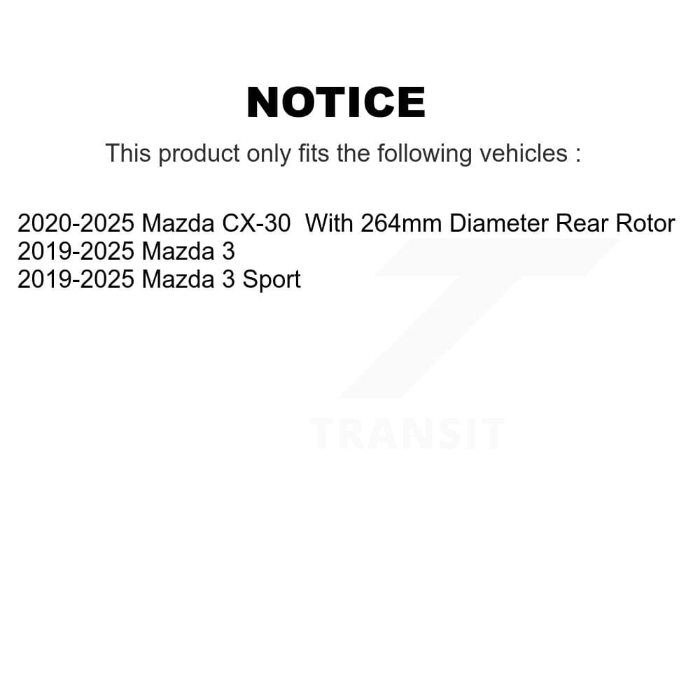 Transit Auto - K8A-101246 - Rear Disc Brake Kits image 19