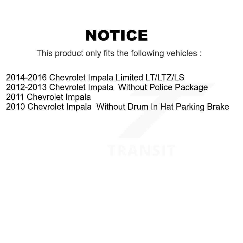 Transit Auto - K8A-101271 - Front and Rear Disc Brake Kits image 19