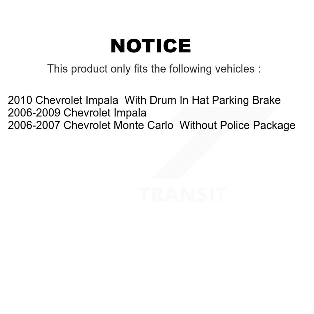 Transit Auto - K8A-101278 - Front and Rear Disc Brake Kits image 19