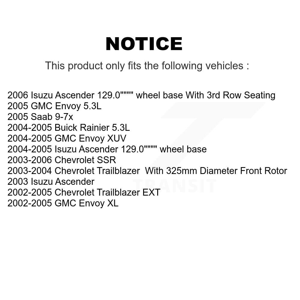 Transit Auto - K8A-101306 - Front and Rear Disc Brake Kits image 19