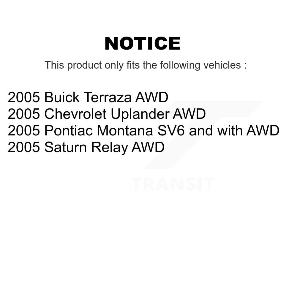 Transit Auto - K8A-101317 - Front and Rear Disc Brake Kits image 19