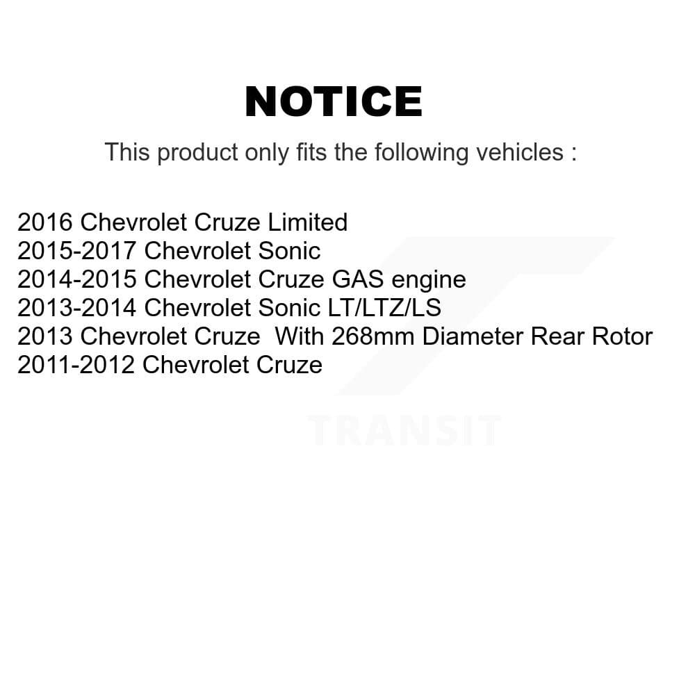 Transit Auto - K8A-101391 - Front and Rear Disc Brake Kits image 19