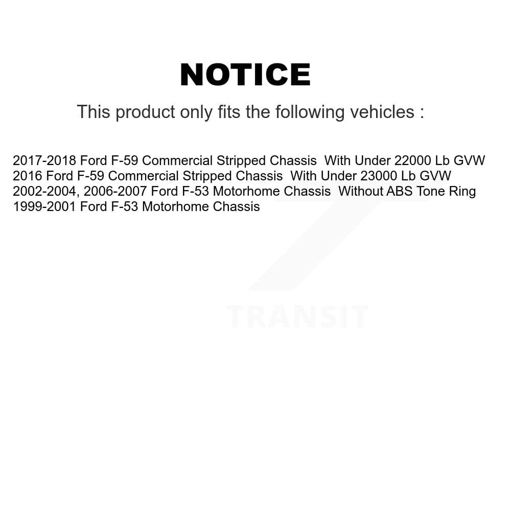 Transit Auto - K8A-101397 - Front and Rear Disc Brake Kits image 19