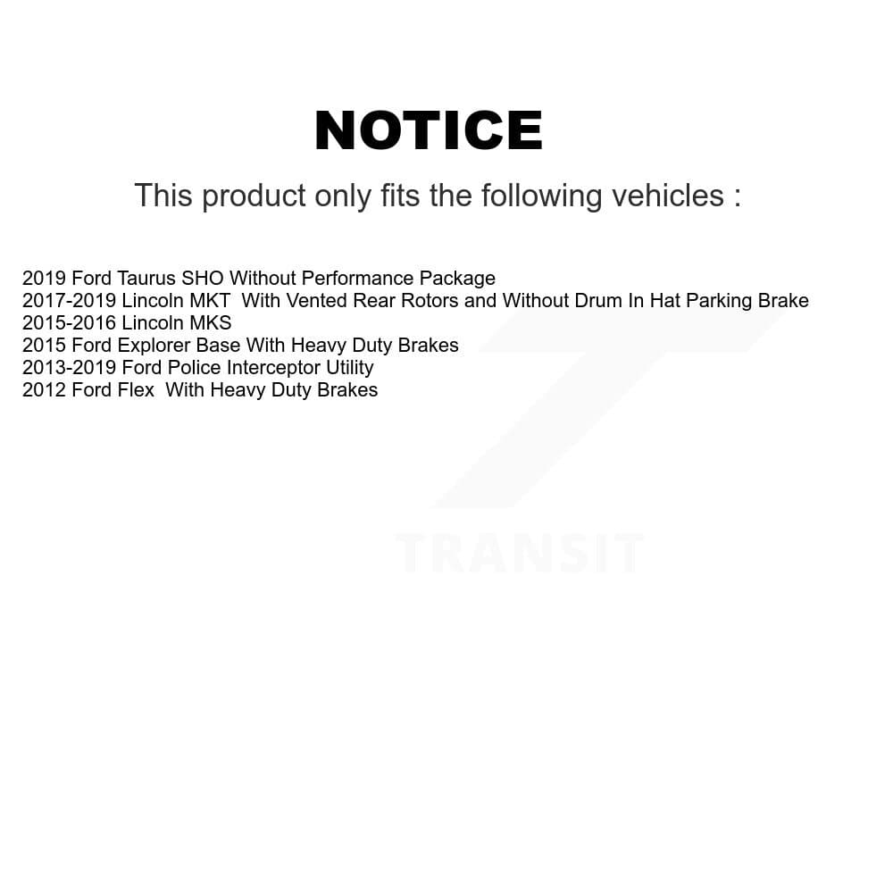 Transit Auto - K8A-101487 - Front and Rear Disc Brake Kits image 19