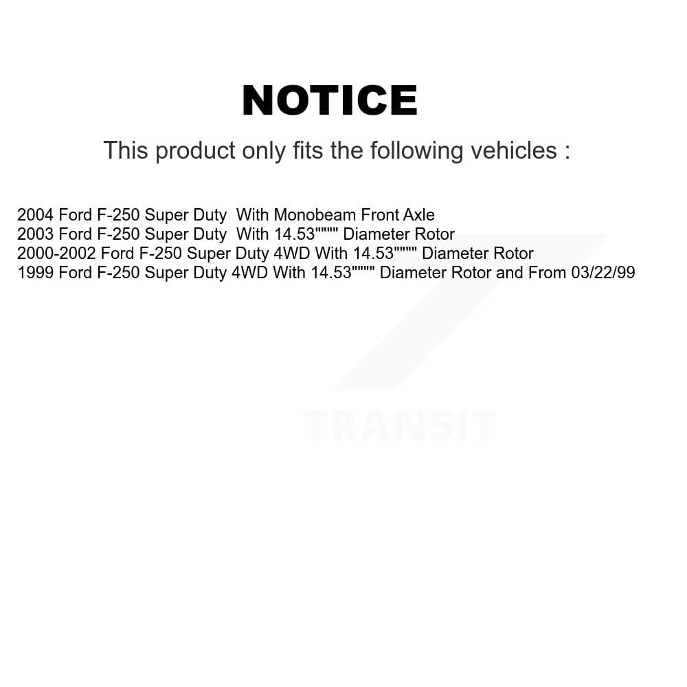 Transit Auto - K8A-101519 - Front and Rear Disc Brake Kits image 19