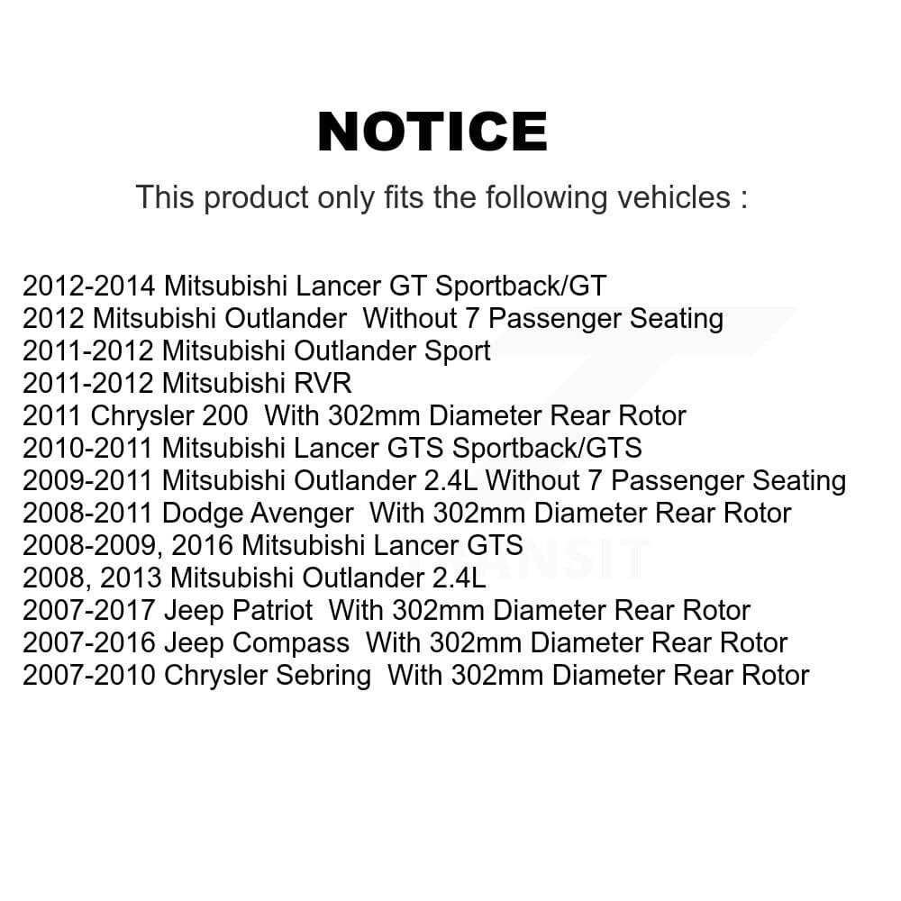 Transit Auto - K8A-101636 - Front and Rear Disc Brake Kits image 19