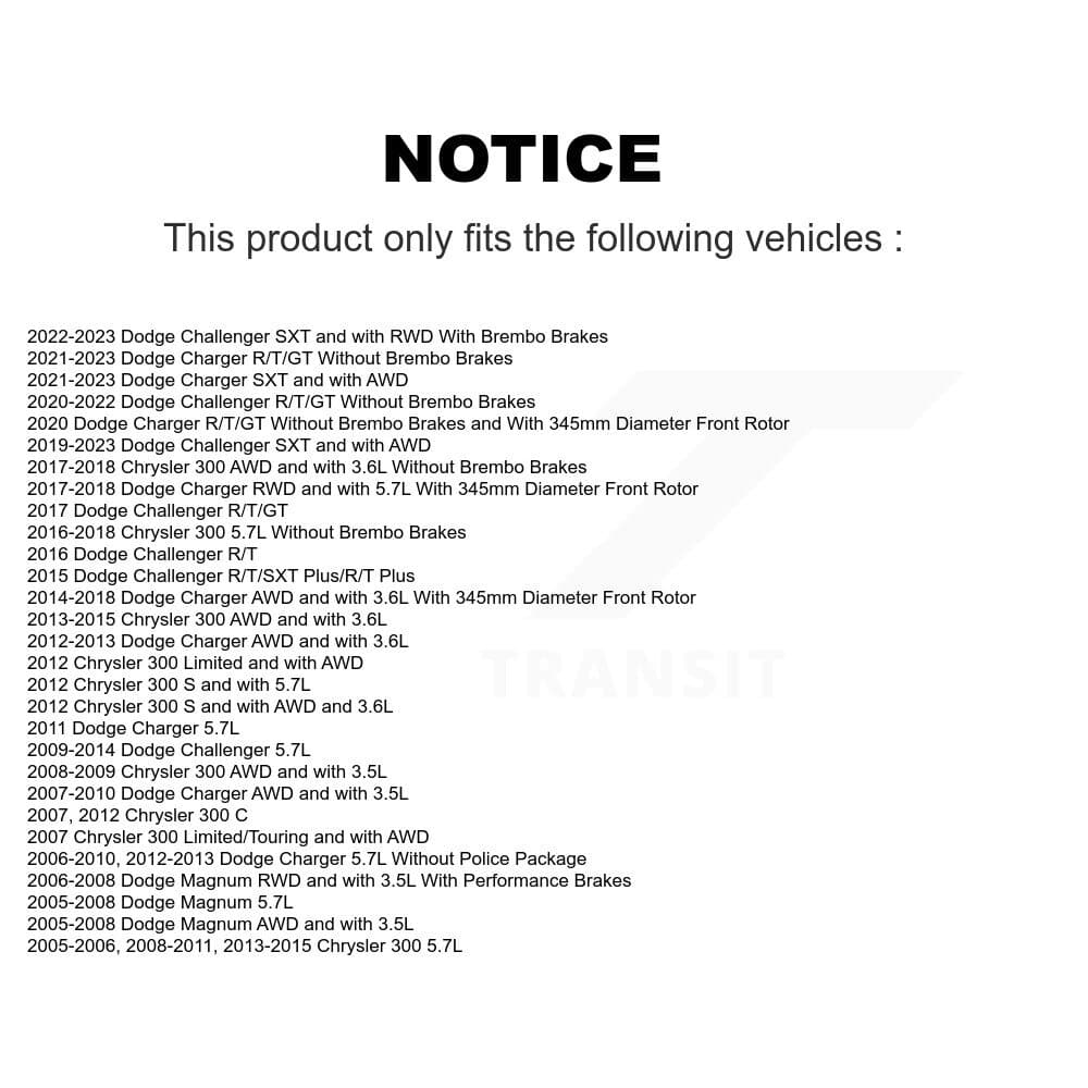 Transit Auto - K8A-101777 - Front and Rear Disc Brake Kits image 19