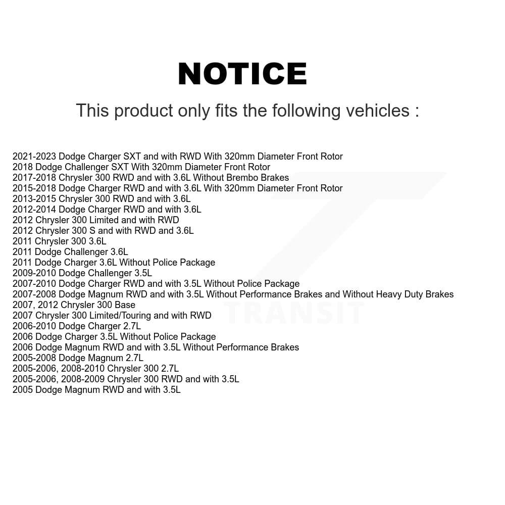 Transit Auto - K8A-101783 - Front and Rear Disc Brake Kits image 19