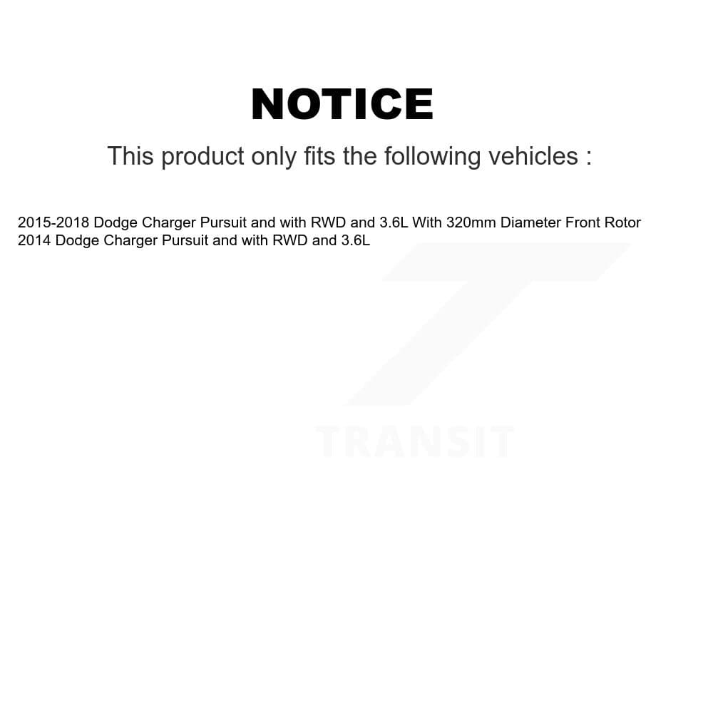 Transit Auto - K8A-101792 - Front and Rear Disc Brake Kits image 19