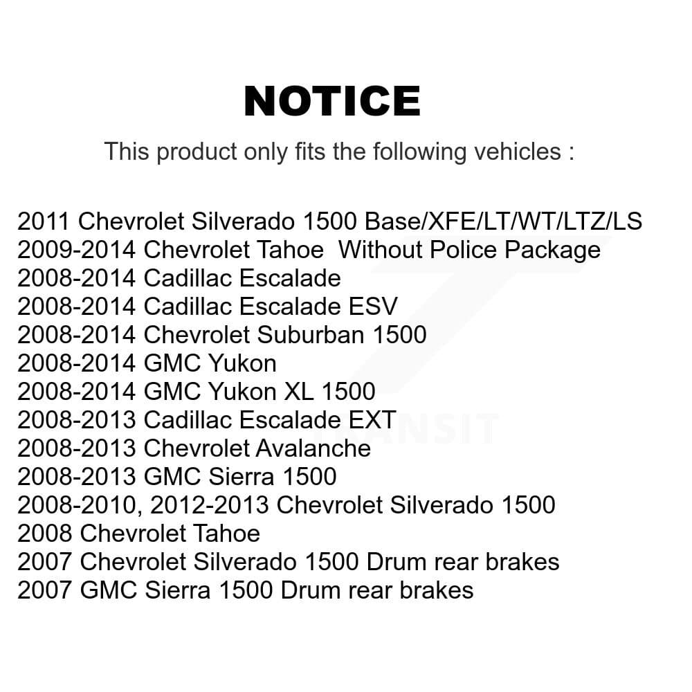 Transit Auto - K8A-101901 - Front and Rear Disc Brake Kits image 19