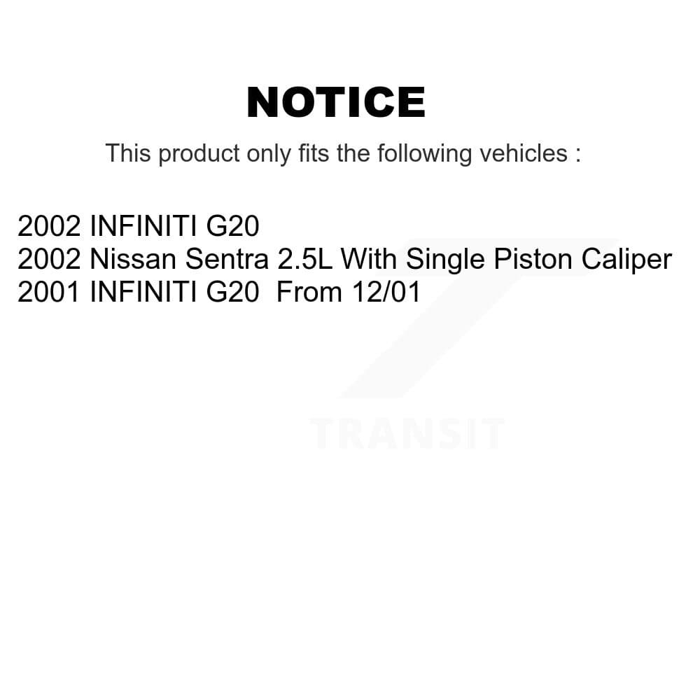 Transit Auto - K8A-101971 - Front and Rear Disc Brake Kits image 19