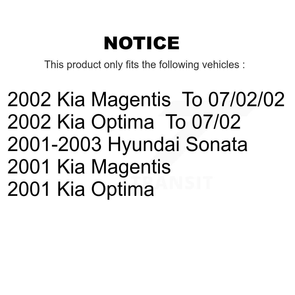 Transit Auto - K8A-102024 - Front and Rear Disc Brake Kits image 19