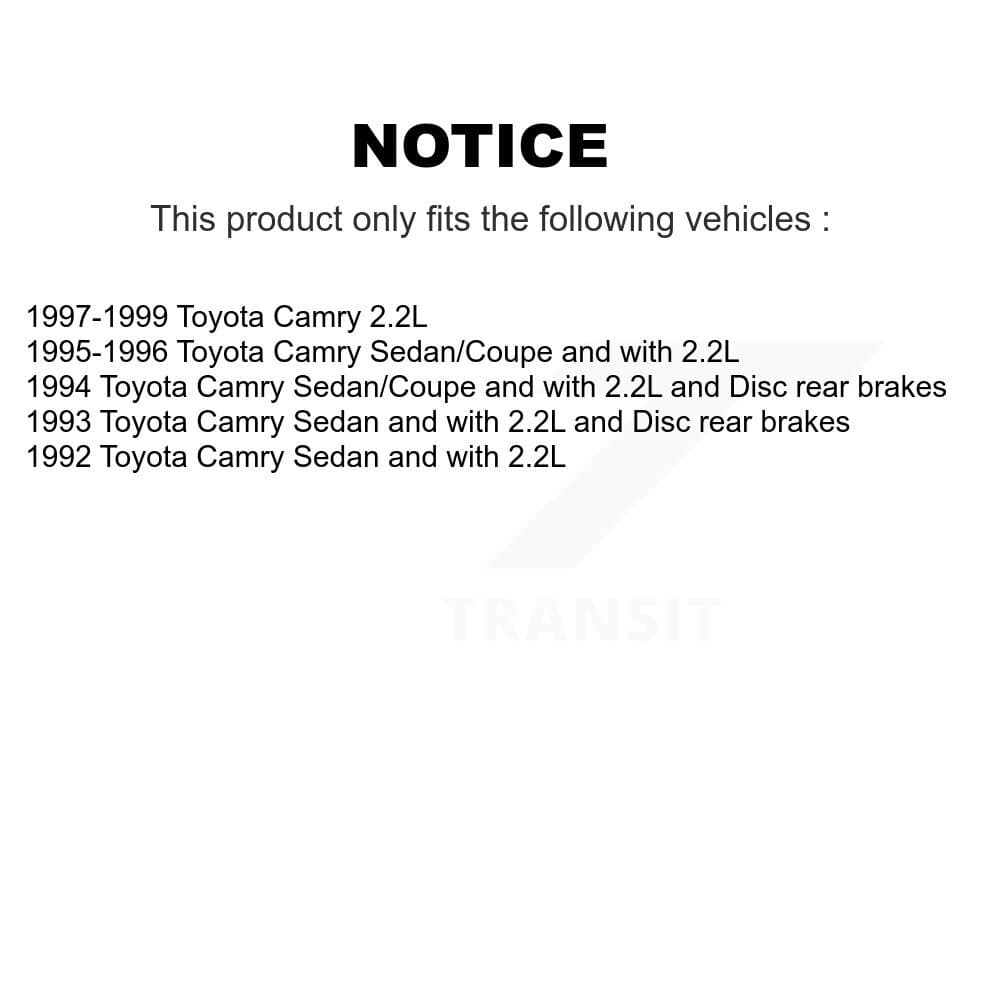 Transit Auto - K8A-102050 - Front and Rear Disc Brake Kits image 19