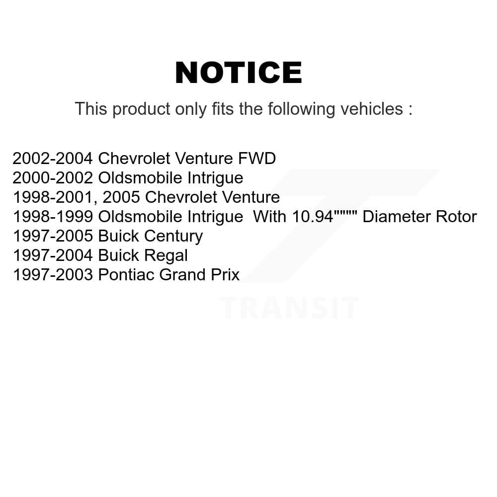 Transit Auto - K8A-102053 - Front and Rear Disc Brake Kits image 19