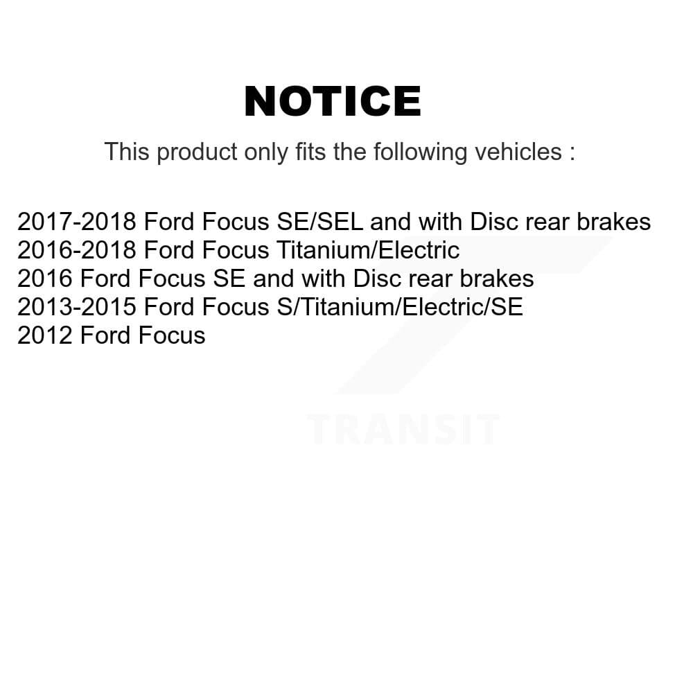 Transit Auto - K8A-102126 - Front and Rear Disc Brake Kits image 19