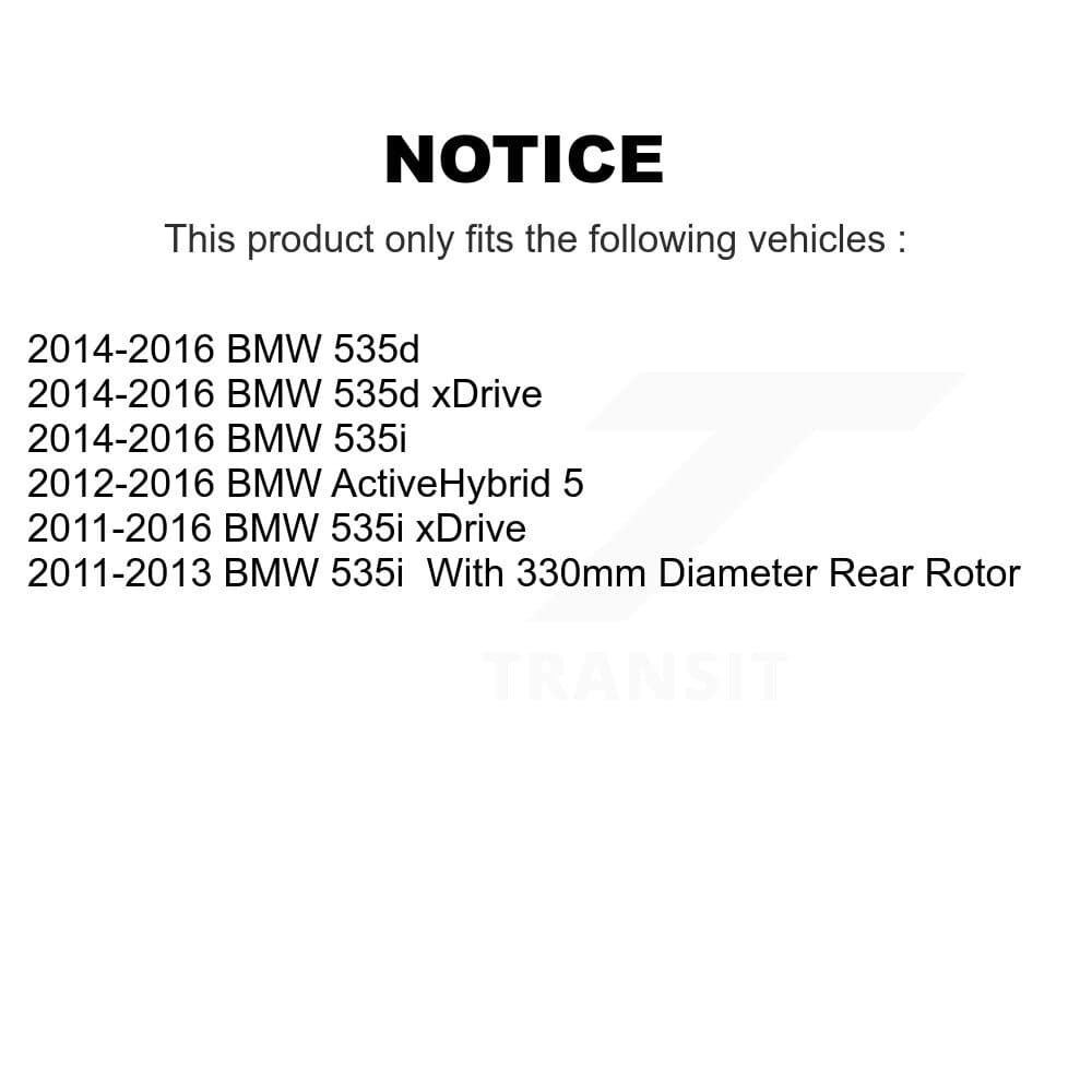 Transit Auto - K8A-102445 - Front and Rear Disc Brake Kits image 19