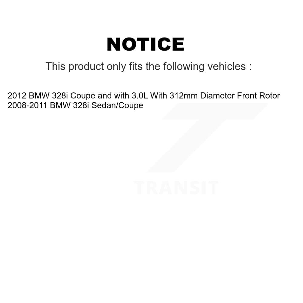Transit Auto - K8A-102466 - Front and Rear Disc Brake Kits image 19