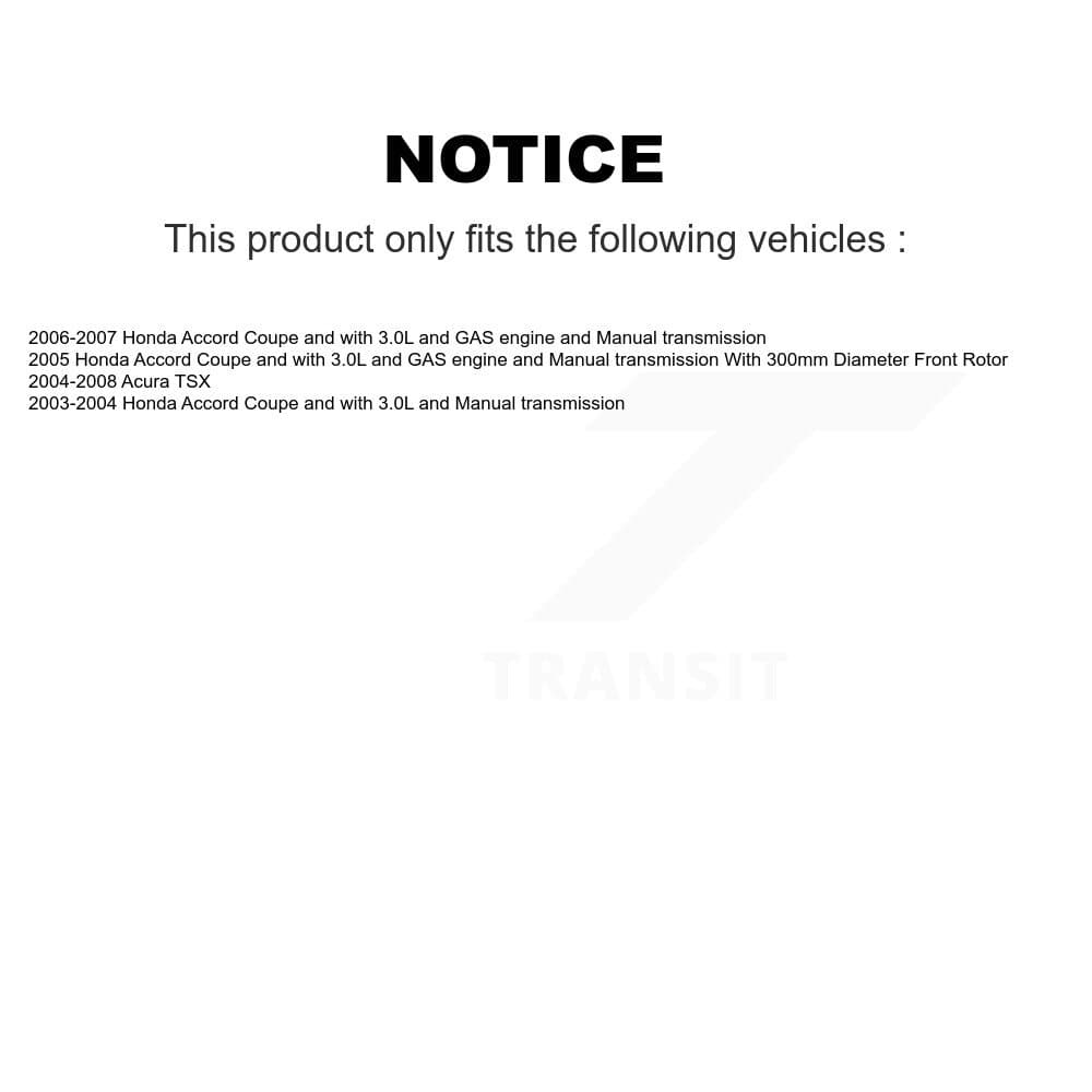 Transit Auto - K8A-102638 - Front and Rear Disc Brake Kits image 19