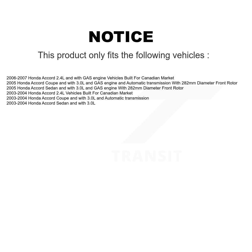 Transit Auto - K8A-102642 - Front and Rear Disc Brake Kits image 19