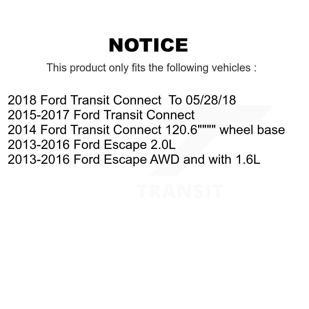 Transit Auto - K8A-102721 - Front and Rear Disc Brake Kits image 19