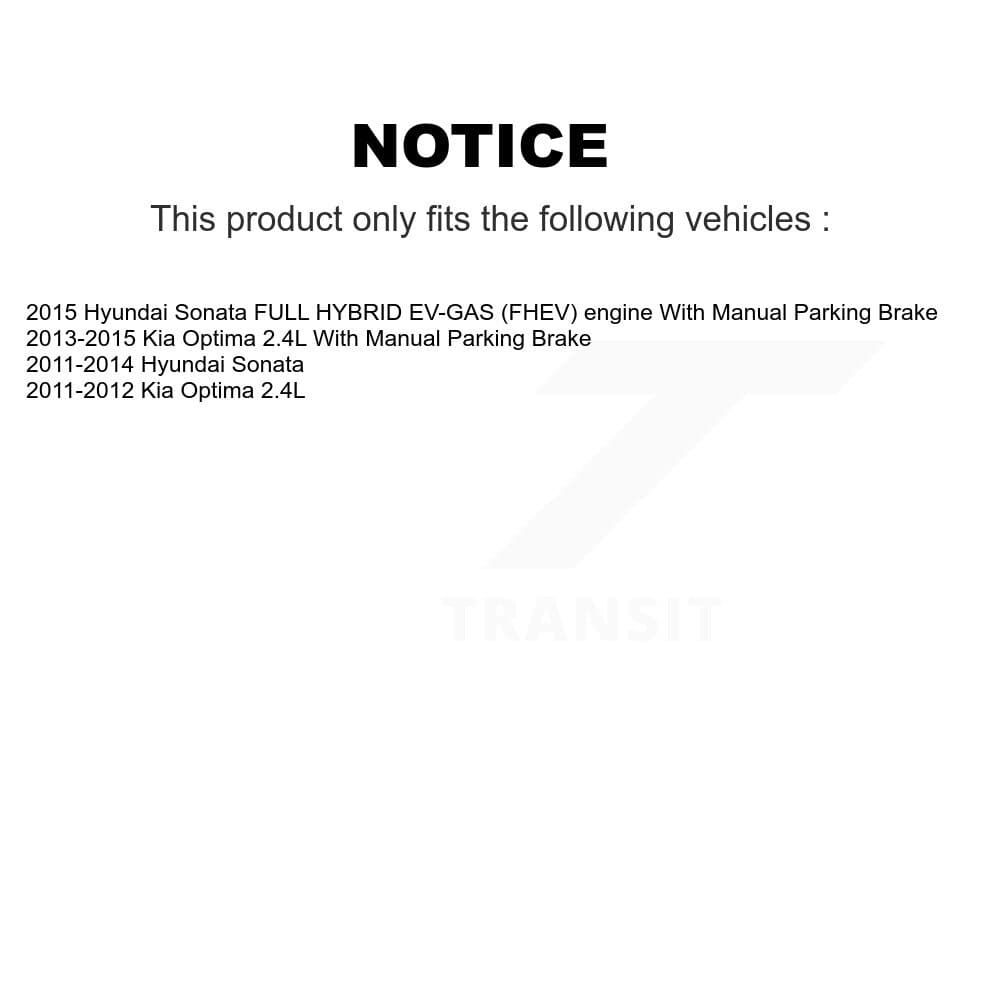 Transit Auto - K8A-102864 - Front and Rear Disc Brake Kits image 19