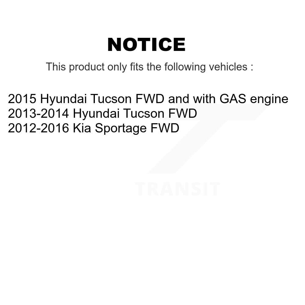 Transit Auto - K8A-102876 - Front and Rear Disc Brake Kits image 19