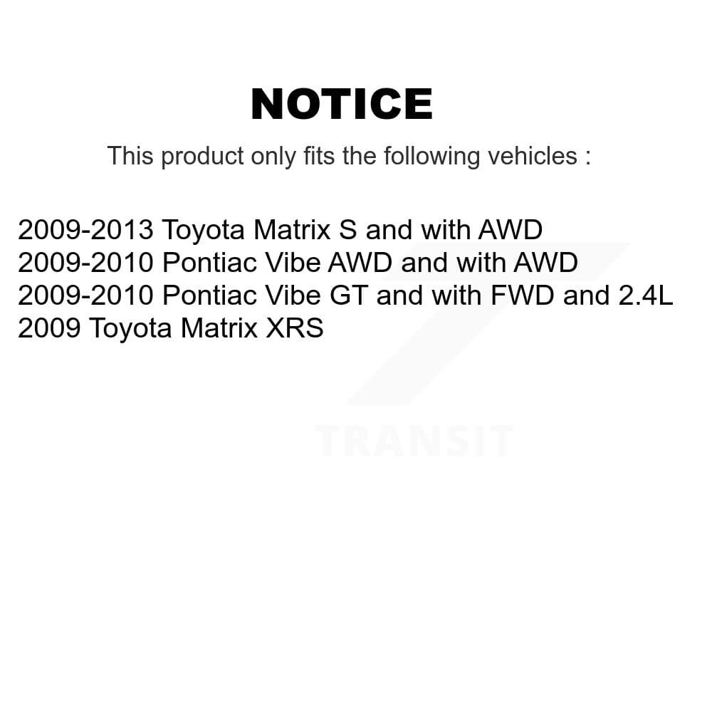 Transit Auto - K8A-102967 - Front and Rear Disc Brake Kits image 19
