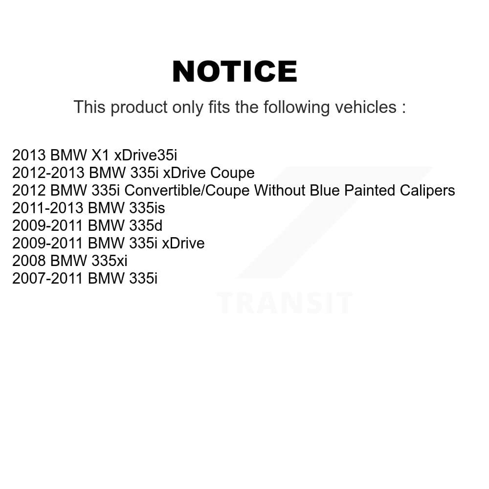 Transit Auto - K8A-103072 - Front and Rear Disc Brake Kits image 19