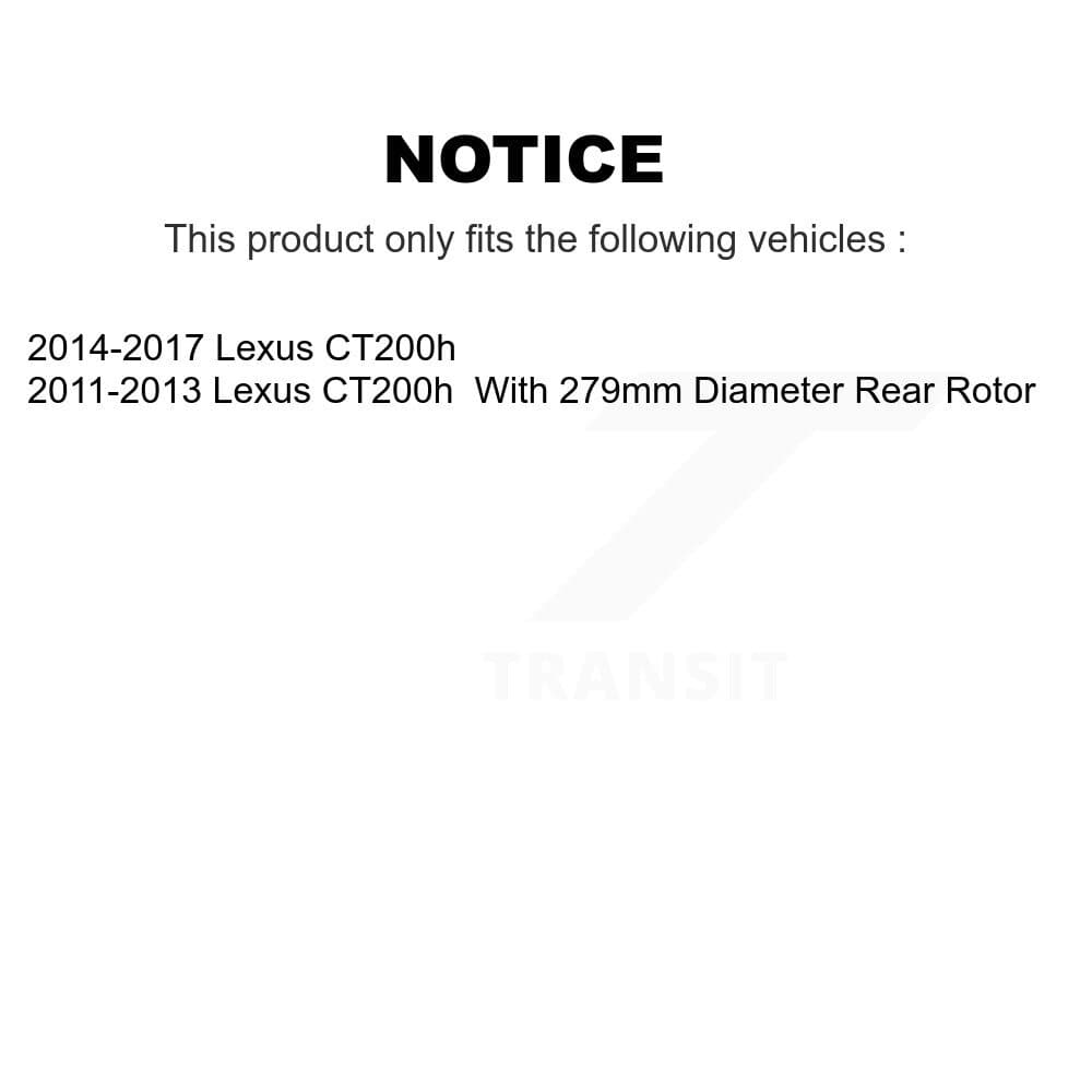 Transit Auto - K8A-103267 - Front and Rear Disc Brake Kits image 19