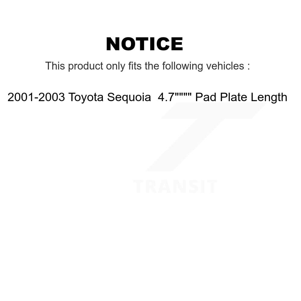 Transit Auto - K8A-103307 - Front and Rear Disc Brake Kits image 19