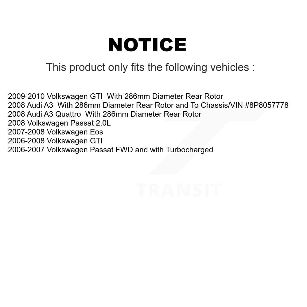 Transit Auto - K8A-103452 - Front and Rear Disc Brake Kits image 19