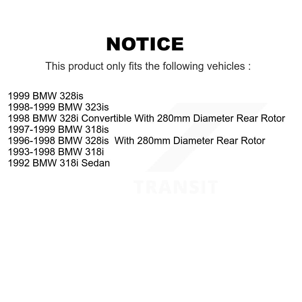 Transit Auto - K8A-103481 - Front and Rear Disc Brake Kits image 19