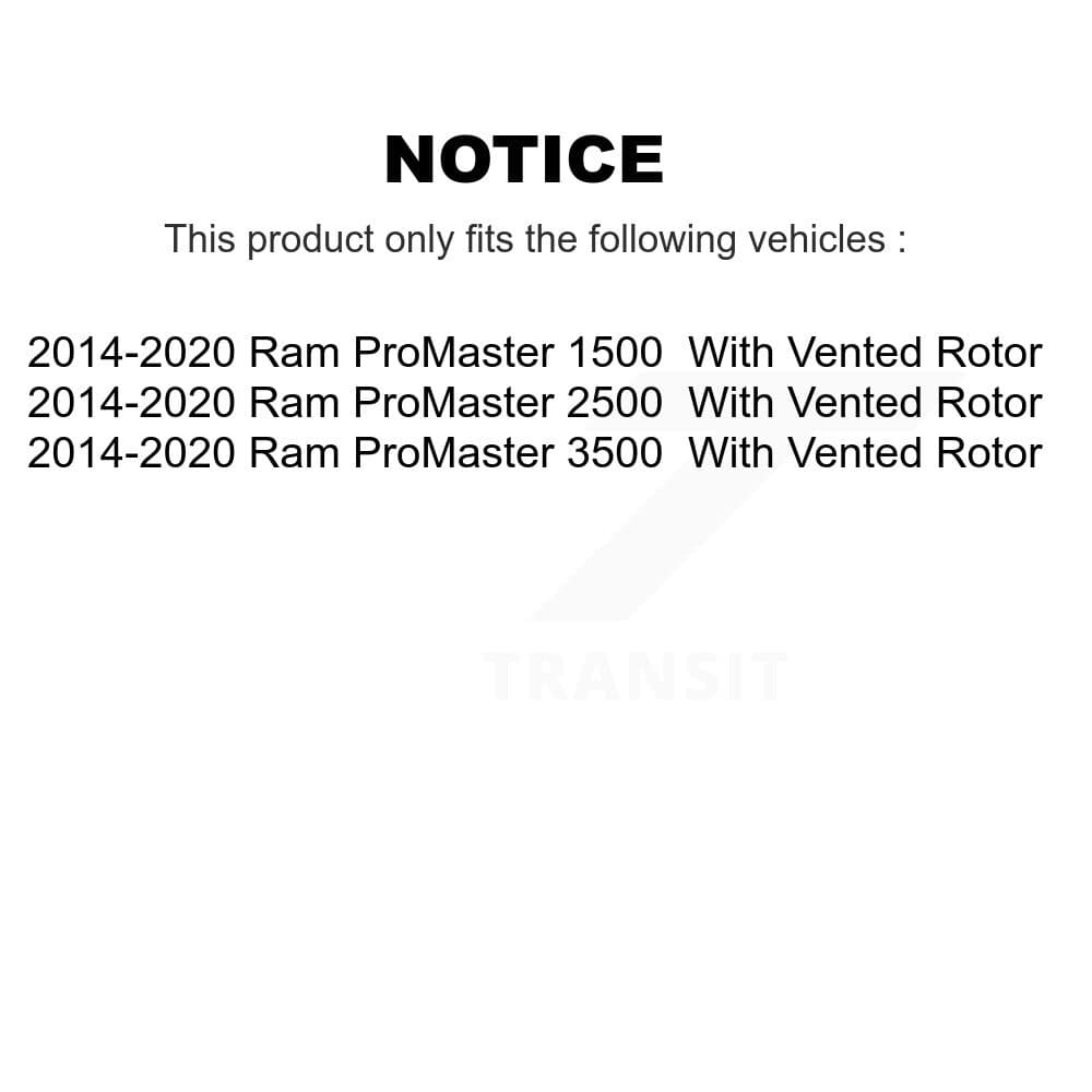 Transit Auto - K8A-103529 - Front and Rear Disc Brake Kits image 19