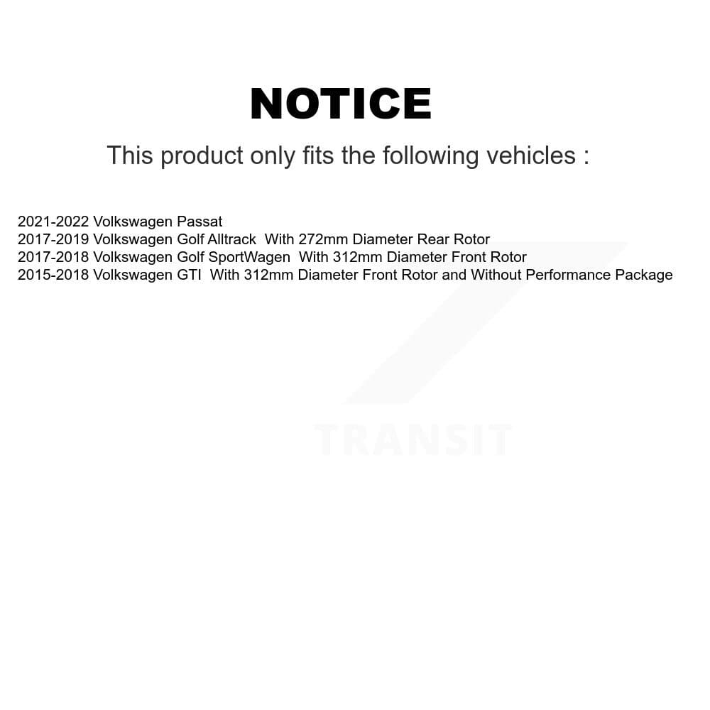 Transit Auto - K8A-103664 - Front and Rear Disc Brake Kits image 19