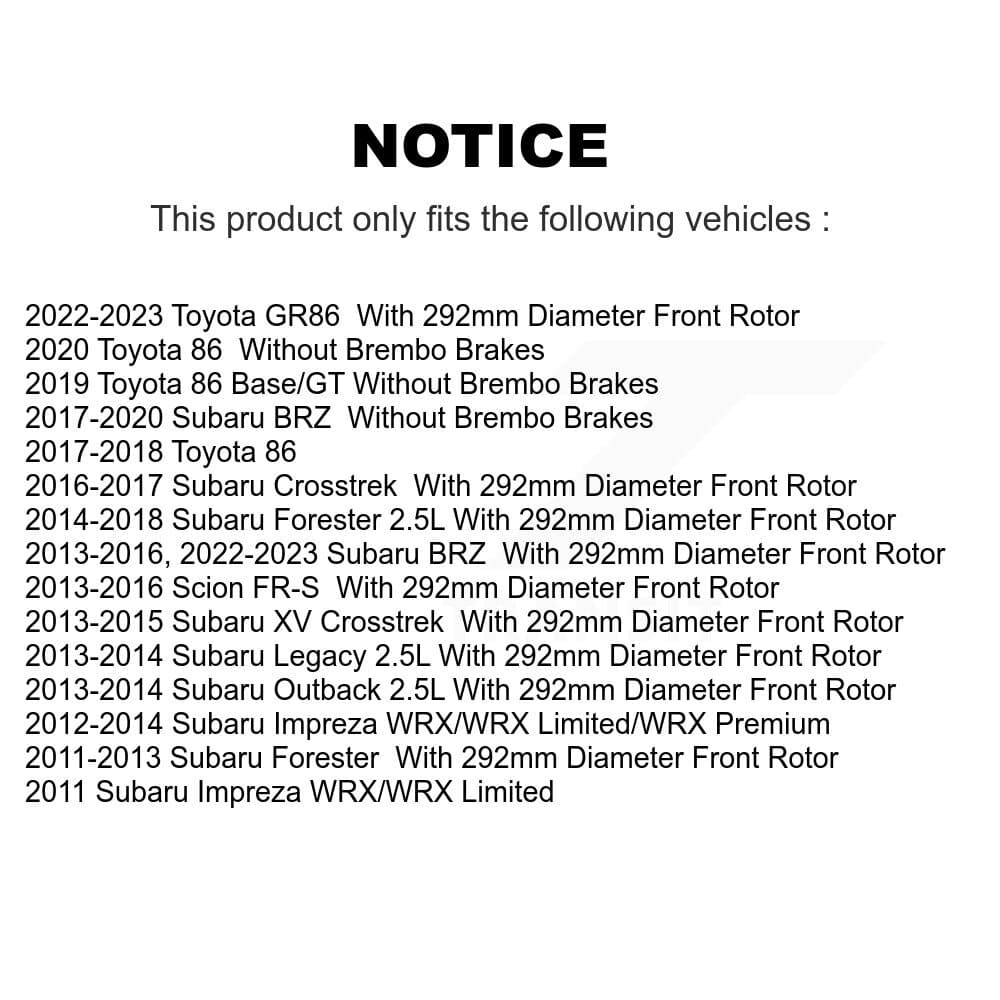 Transit Auto - K8A-103786 - Front Disc Brake Kits image 19