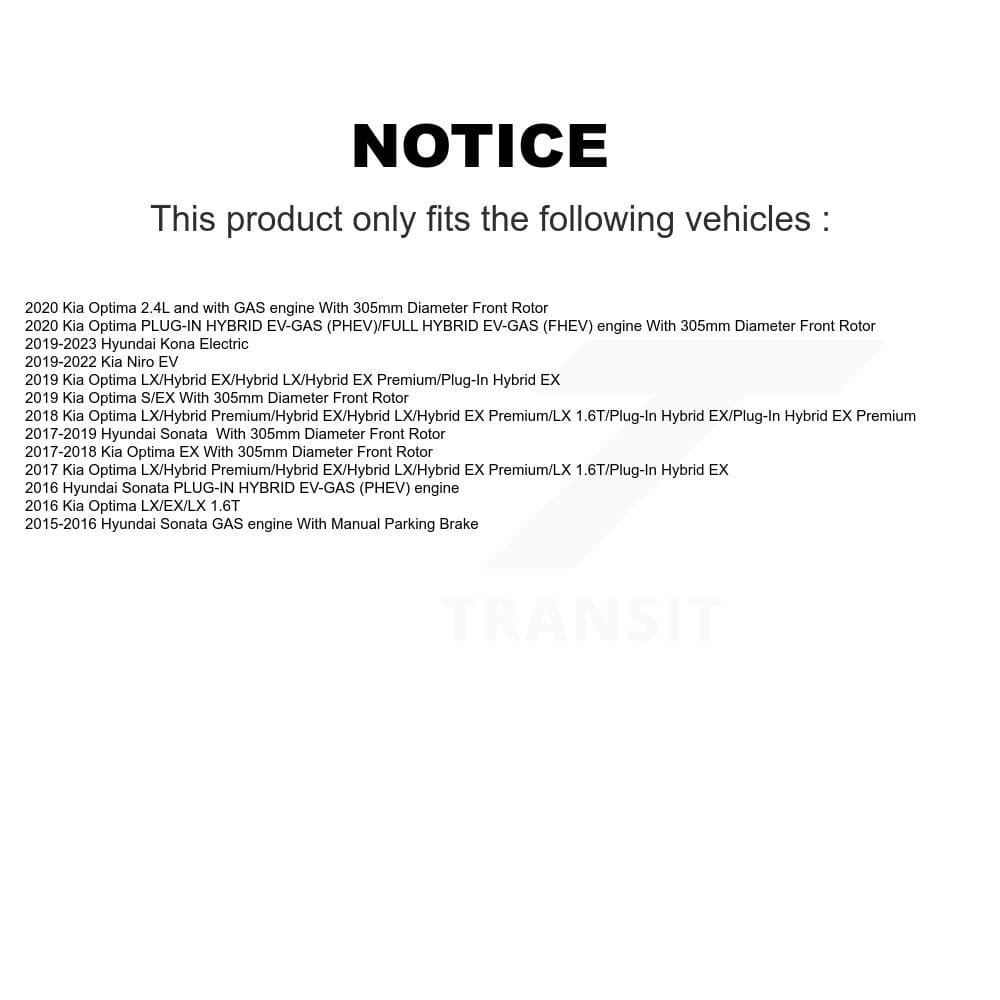 Transit Auto - K8A-103838 - Front Disc Brake Kits image 19