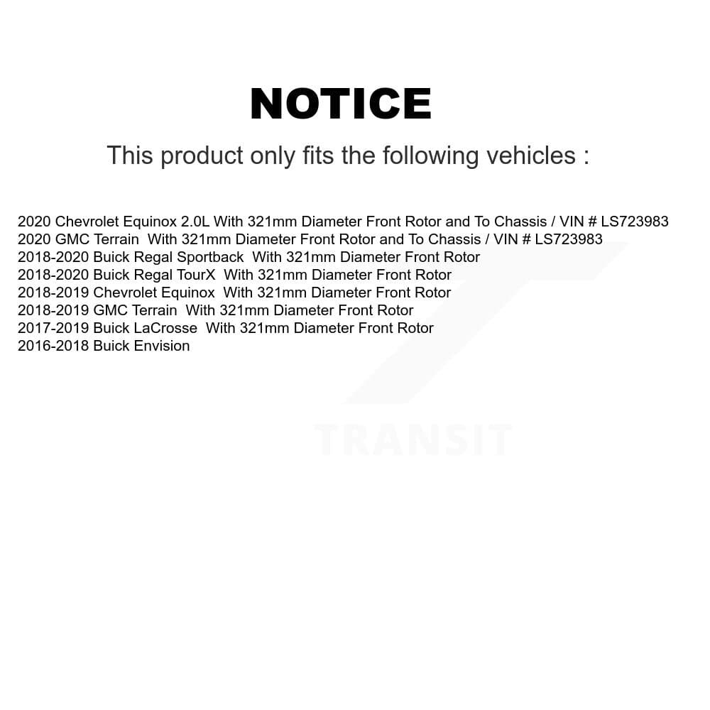 Transit Auto - K8A-103922 - Front Disc Brake Kits image 19