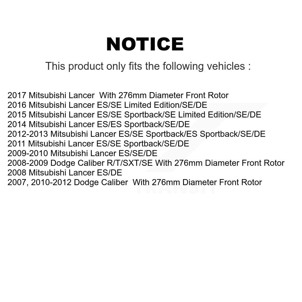 Transit Auto - K8A-103941 - Front Disc Brake Kits image 19